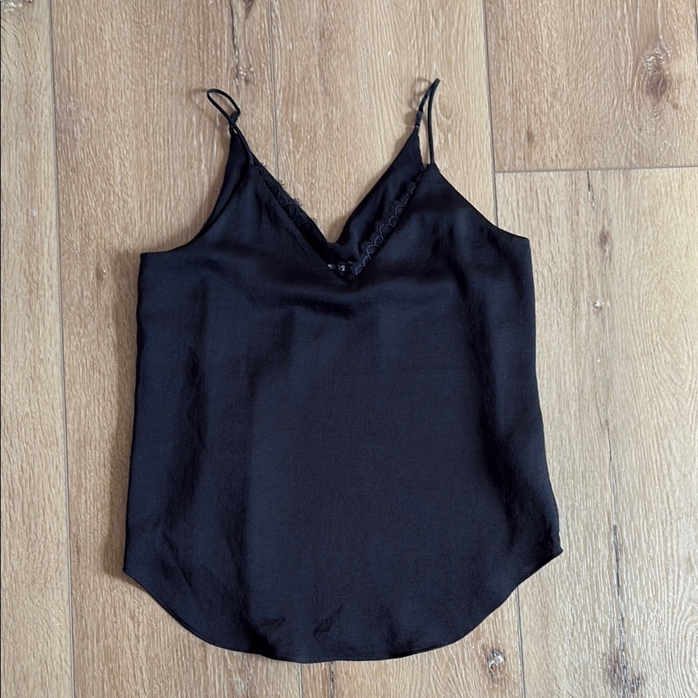 Express Black Sleeveless Camisole Top